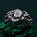 Scale of the Dragon Ring: Mythical Silver Armor Design