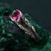 Branch ring in silver, Silver Branch Band, Nature's Touch Ring, Silverwood Wrap Ring, Twiggy Silver Ring, Woodland Branch Band
