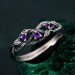Nature's Embrace Engagement Band with Eternal Tree Branch Design