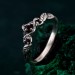 Chevron Wedding Band - Nature-Inspired Wooden Wedding Ring