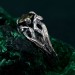 Nature's Finest Silver Leaf Elegance Ring