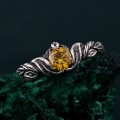 Unique Wood Engagement Ring – Nature's Embrace with Twig of Love Design, Woodland Promise Ring, Rustic Twig Wedding Band