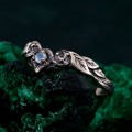Elegant Handcrafted Gemstone Ring with Purple Stone – Perfect Luxury Gift