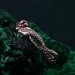 Emerald Snake Engagement Ring – Elven Fantasy Ouroboros Wedding Band, Infinity Serpent Design, Unique Wedding Ring
