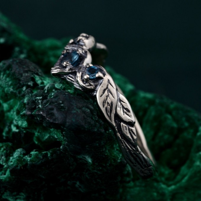 Wooden Wedding Branch – Forest Wedding Ring, Branch of Love, Wooden Harmony Wedding Band