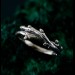 Handcrafted Sterling Silver Twig Ring – Nature-Inspired Wavy Forest Band