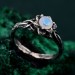 Blossom Twig Ring - Enchanted Forest and Woodland Whispers Design