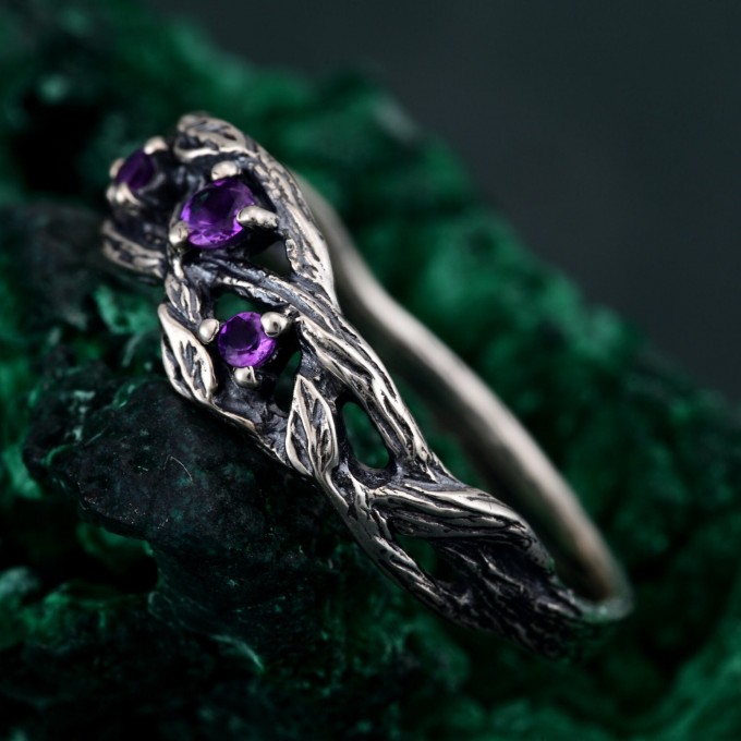 Branch of Love Silver Ring