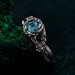 Handcrafted 925 Silver Topaz Ring – Minimalist Gemstone Jewelry for Women