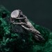 Celtic Sapphire Silver Ring - Elegant Classic Celtic Ornament