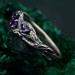 Nature's Embrace Engagement Band with Eternal Tree Branch Design
