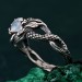 Scale of the Dragon Ring: Mythical Silver Design