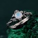 Blossom Twig Ring - Enchanted Forest and Woodland Whispers Design