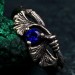 Unique Ginkgo Biloba Ring – Boho Style Silver Ring Featuring Ginkgo Leaves, Perfect Botanical Jewelry for Nature Lovers