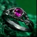 Handcrafted 925 Silver Ruby Ring – Elegant Minimalist Jewelry for Women