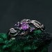 Nature's Finest Silver Leaf Elegance Ring