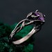 Nature-Inspired Ring with Elegant Branches and Leaves Design