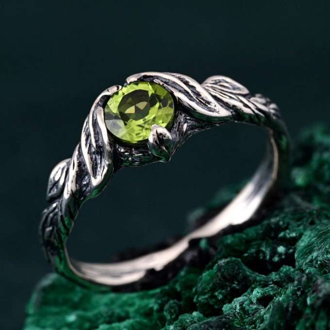 Rustic Elegance Twig Ring: Nature's Embrace and Woodland Promise Design