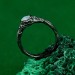 Moonlit Grace: Gothic Moonstone Ring