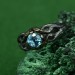 Silver Fairy Twig Engagement Ring: Elvish Leaf Braid Design