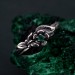Elegant Silver Butterfly Ring – Violet Butterfly Design, Nature-Inspired Jewelry