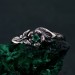 Elegant Silver Butterfly Ring – Violet Butterfly Design, Nature-Inspired Jewelry