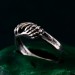 Majestic Silver Lion Claw Ring – Unique Animal-Inspired Jewelry