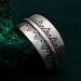 Mystical Boho Ring - Free Spirit Silver Adjustable Dreamscape Ring