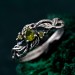 Nature's Finest Silver Leaf Elegance Ring