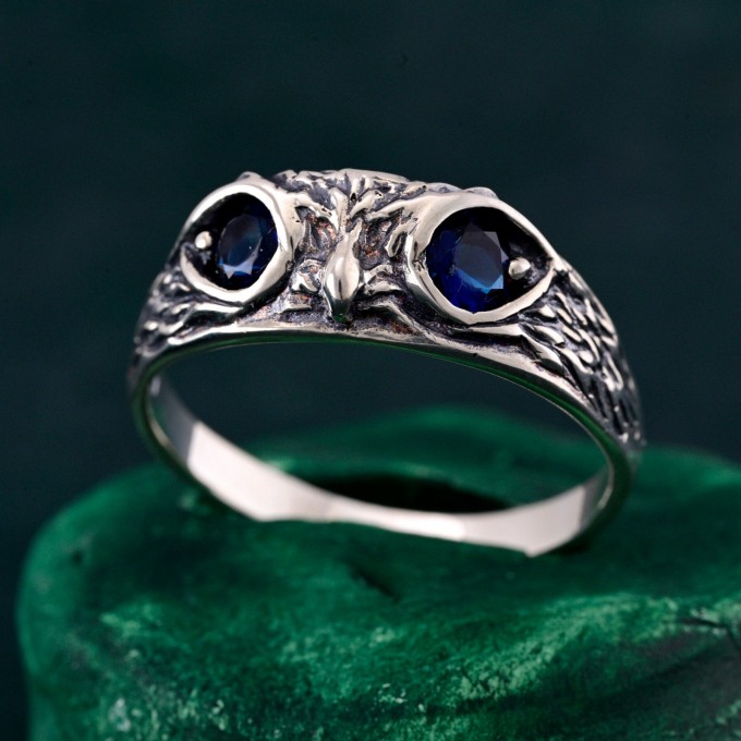 Silver Owl Ring: Elegant Wisdom & Enchantment Band
