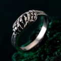 Majestic Silver Lion Claw Ring – Unique Animal-Inspired Jewelry
