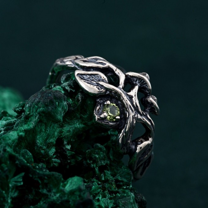 Gothic Witch Rings for All Genders – Unisex Silver Geometric Wedding Ring
