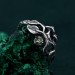 Gothic Witch Rings for All Genders – Unisex Silver Geometric Wedding Ring