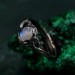Moon Phase Silver Ring & Nature Inspired Twig Engagement Ring