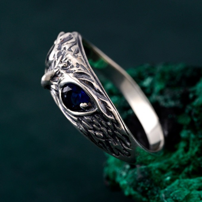Silver Owl Ring: Elegant Wisdom & Enchantment Band