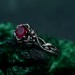 Handcrafted Silver Lotus Ring – Elegant Nature-Inspired Emblem for Her and Him