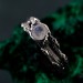 Silver Branch Band: Woodland-Inspired Sylvan Silver Wrap Ring