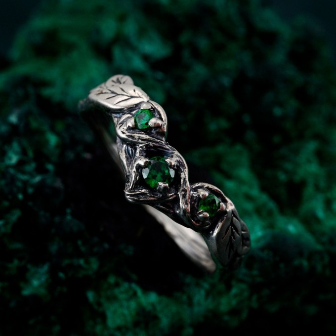 Wooden Wedding Branch – Forest Wedding Ring, Branch of Love, Wooden Harmony Wedding Band