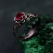 Nature-Inspired Handcrafted Lotus Silver Ring