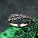 Unique Silver Twig Ring – Nature-Inspired Design, Perfect Christmas Jewelry for Women