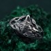 Enchanted Forest Fox Ring - Handcrafted Sterling Silver Statement Ring