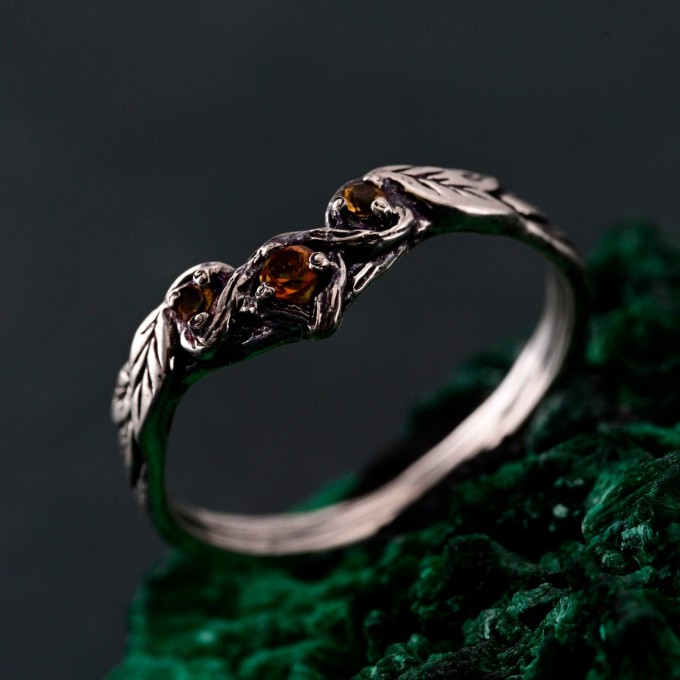 Wedding Ring Wooden Harmony – Wooden Wedding Branch, Wedding Ring Forest Branch, Branch of Love, Forest Wedding Band
