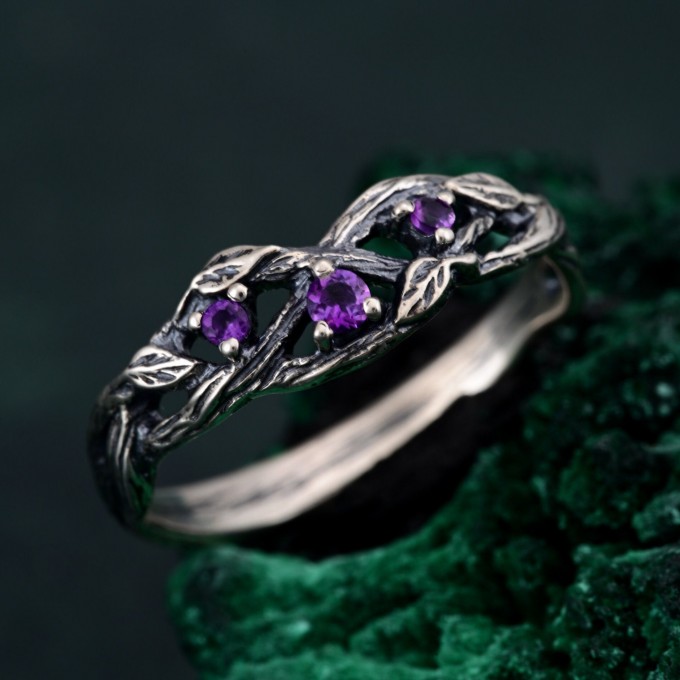 Branch of Love Silver Ring