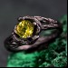 Twisted Woodland Wedding Band – One-of-a-Kind Twig Engagement Ring: Nature-Inspired Women's Branch Bridal Ring