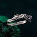 Elegant Handcrafted Gemstone Ring with Purple Stone – Perfect Luxury Gift