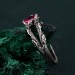 Branch ring in silver, Silver Branch Band, Nature's Touch Ring, Silverwood Wrap Ring, Twiggy Silver Ring, Woodland Branch Band